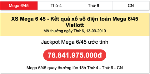 Jackpot uoc tinh Xo so Mega 6-45 Vietlott 13-09-2019-Thu-6.png Jackpot uoc tinh Xo so Mega 6-45 Vietlott 13-09-2019-Thu-6.png